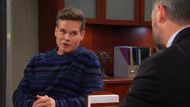 Leo had some questions for EJ on Days of our Lives | Image: Peacock